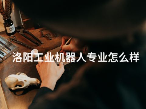 洛阳工业机器人专业怎么样