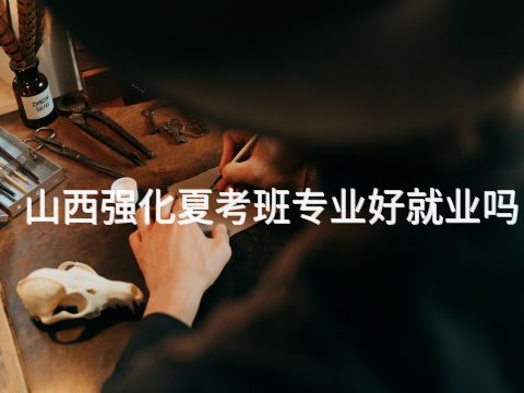 山西强化夏考班专业好就业吗(图1) 山西强化夏考班专业好就业吗(图1)