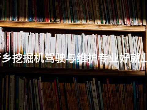 新乡挖掘机驾驶与维护专业好就业吗