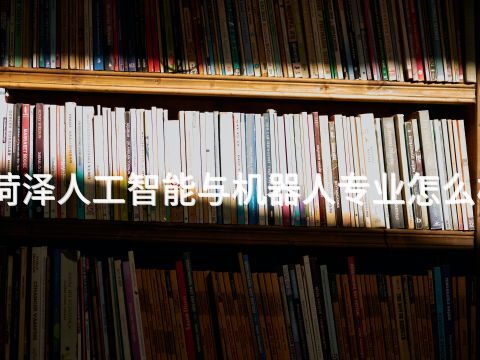 菏泽人工智能与机器人专业怎么样