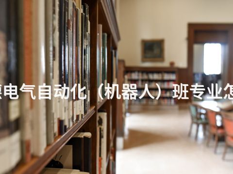 承德电气自动化(机器人)班专业怎么样(图1) 承德电气自动化(机器人)班专业怎么样(图1)