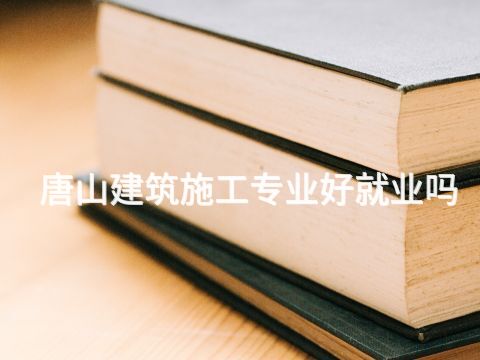 唐山建筑施工专业好就业吗(图1)