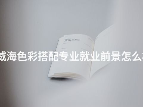 威海色彩搭配专业就业前景怎么样