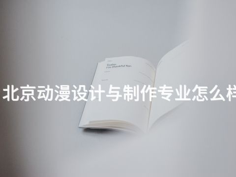 北京动漫设计与制作专业怎么样(图1) 北京动漫设计与制作专业怎么样(图1)