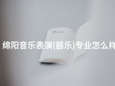 綿陽音樂表演(器樂)專業怎么樣(圖1) 綿陽音樂表演(器樂)專業怎么樣(圖1)