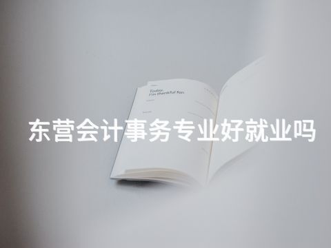 东营会计事务专业好就业吗