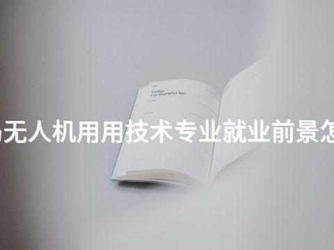 青岛无人机用用技术专业就业前景怎么样(图1) 青岛无人机用用技术专业就业前景怎么样(图1)