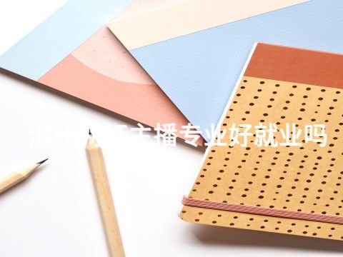 滨州网红主播专业好就业吗