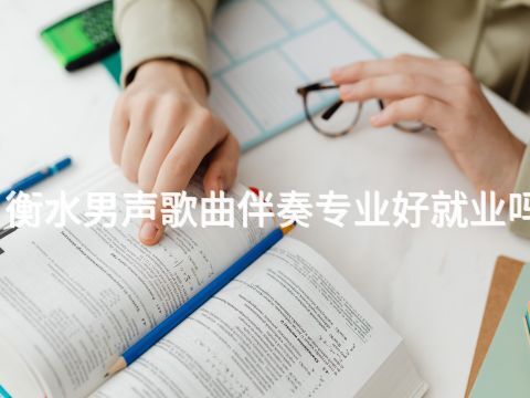 衡水男声歌曲伴奏专业好就业吗
