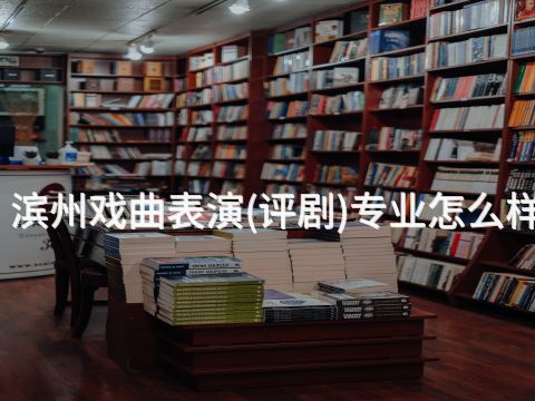 滨州戏曲表演(评剧)专业怎么样