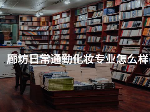 廊坊日常通勤化妆专业怎么样