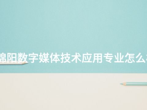 綿陽數字媒體技術應用專業怎么樣