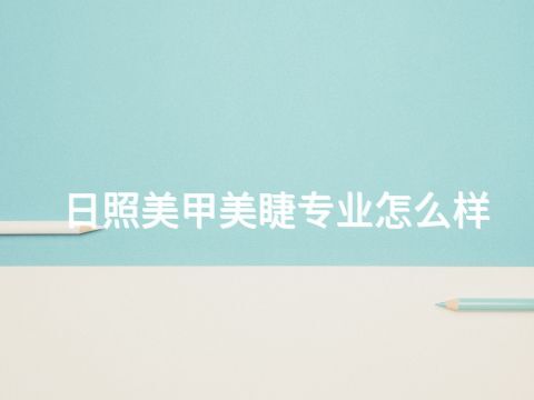 日照美甲美睫专业怎么样