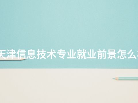 天津信息技术专业就业前景怎么样