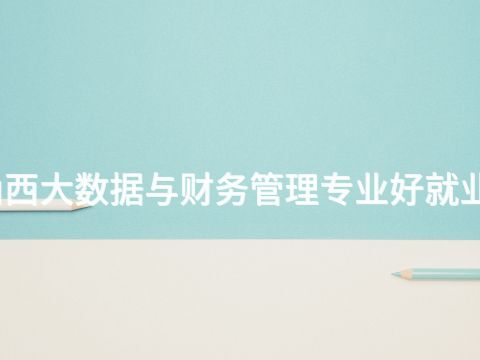 山西大数据与财务管理专业好就业吗