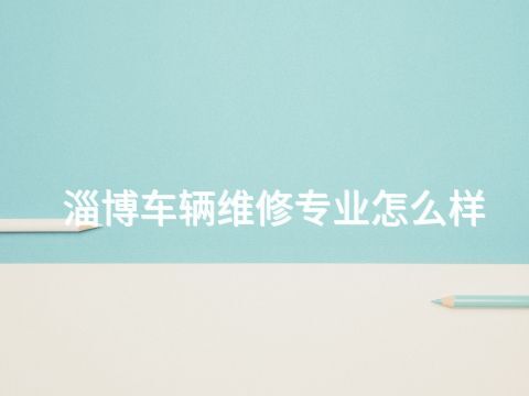 淄博车辆维修专业怎么样