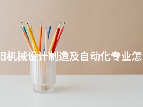 洛阳机械设计制造及自动化专业怎么样