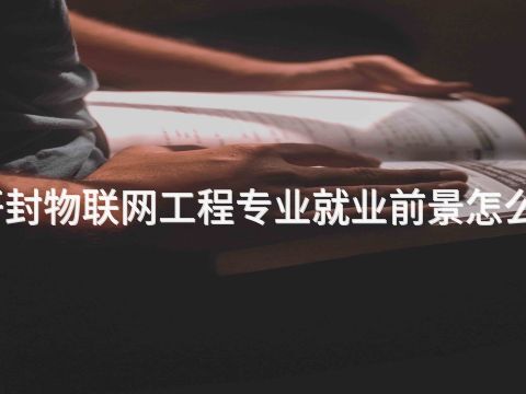 开封物联网工程专业就业前景怎么样