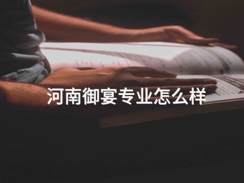河南御宴专业怎么样