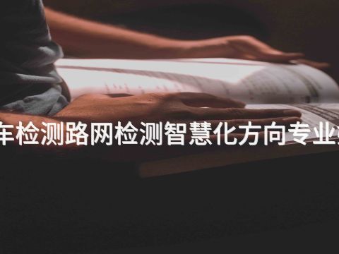 淄博汽车检测路网检测智慧化方向专业好就业吗
