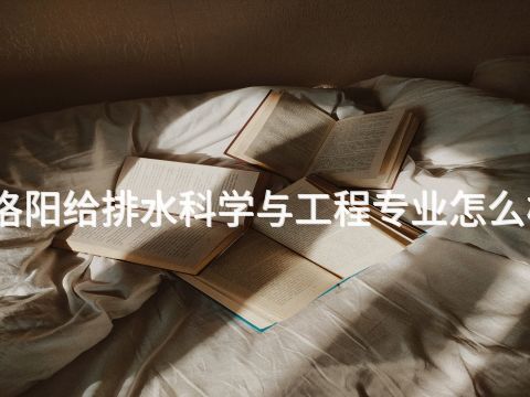 洛阳给排水科学与工程专业怎么样