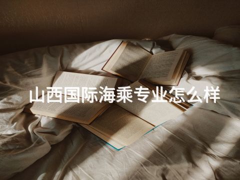 山西国际海乘专业怎么样(图1) 山西国际海乘专业怎么样(图1)