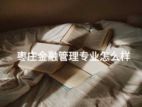 棗莊金融管理專業(yè)怎么樣(圖1) 棗莊金融管理專業(yè)怎么樣(圖1)
