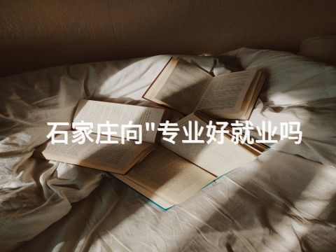 石家庄向"专业好就业吗