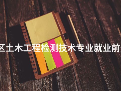 雄安新区土木工程检测技术专业就业前景怎么样