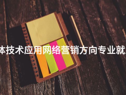 焦作數字媒體技術應用網絡營銷方向專業就業前景怎么樣