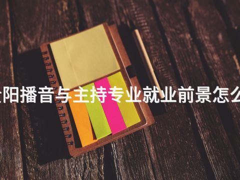 贵阳播音与主持专业就业前景怎么样