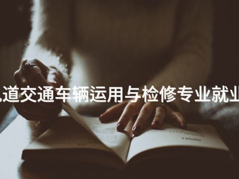 聊城城市轨道交通车辆运用与检修专业就业前景怎么样(图1)
