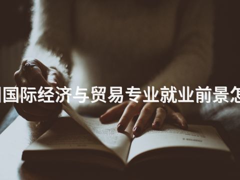 郑州国际经济与贸易专业就业前景怎么样