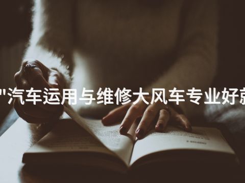 北京"汽车运用与维修大风车专业好就业吗