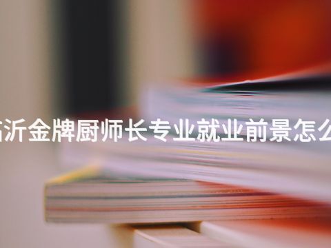 临沂金牌厨师长专业就业前景怎么样