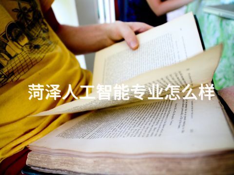 菏泽人工智能专业怎么样