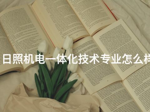 日照机电一体化技术专业怎么样