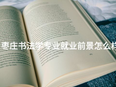 枣庄书法学专业就业前景怎么样