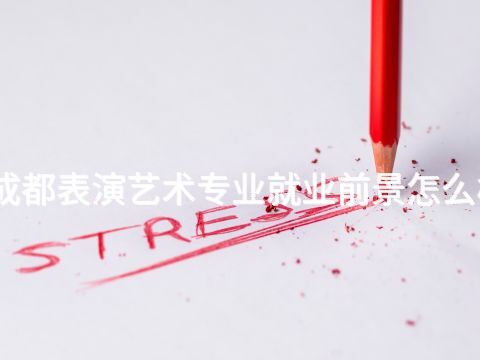 成都表演艺术专业就业前景怎么样(图1)