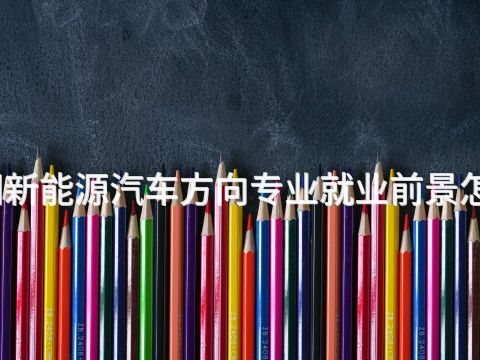 绵阳新能源汽车方向专业就业前景怎么样