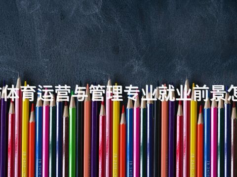 潍坊体育运营与管理专业就业前景怎么样(图1) 潍坊体育运营与管理专业就业前景怎么样(图1)