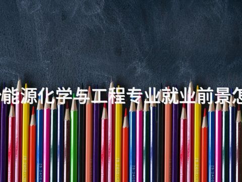 烟台能源化学与工程专业就业前景怎么样