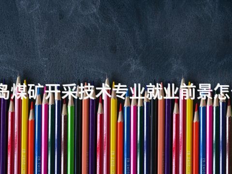 青島煤礦開(kāi)采技術(shù)專(zhuān)業(yè)就業(yè)前景怎么樣