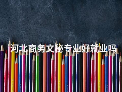 河北商务文秘专业好就业吗(图1) 河北商务文秘专业好就业吗(图1)