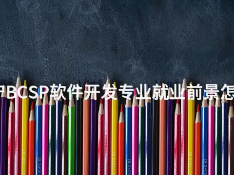 济宁BCSP软件开发专业就业前景怎么样(图1) 济宁BCSP软件开发专业就业前景怎么样(图1)