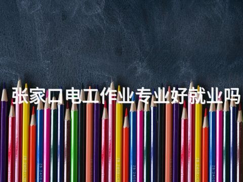 张家口电工作业专业好就业吗(图1) 张家口电工作业专业好就业吗(图1)
