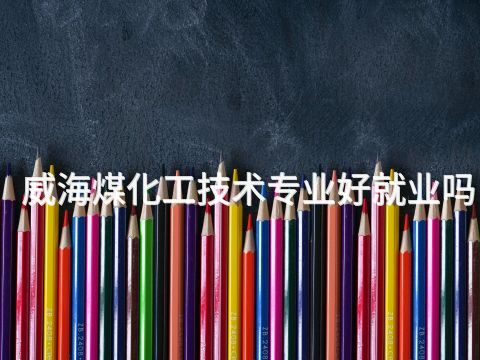 威海煤化工技术专业好就业吗