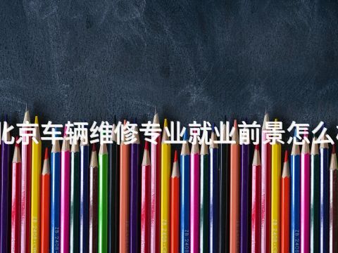 北京车辆维修专业就业前景怎么样 北京车辆维修专业就业前景怎么样