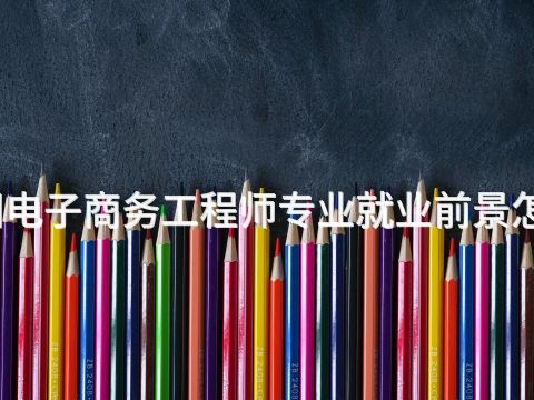 洛阳电子商务工程师专业就业前景怎么样