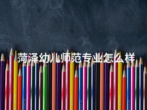菏泽幼儿师范专业怎么样(图1) 菏泽幼儿师范专业怎么样(图1)